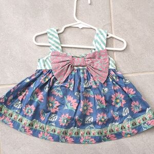 Matilda Jane Striped and Floral Dress